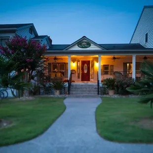 An inviting welcome...