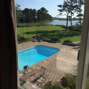 Ocean view from the 2nd floor Chelsea Ann suite.