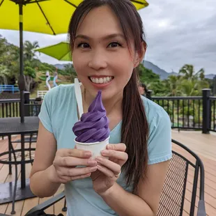 Don't forget to grab some ube soft serve afterwards