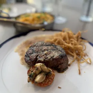 Filet &amp; twice baked potatoes