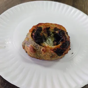 Spinach and cheese pinwheel