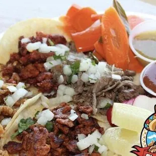 Delicious tacos made to order