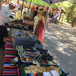 Taco cart Catering fiesta in the park