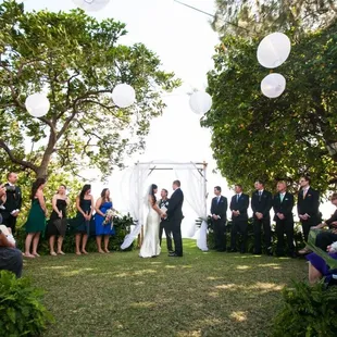 ocean view back yard