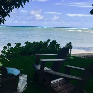 View of the water from the backyard. Just a simply, lovely property!