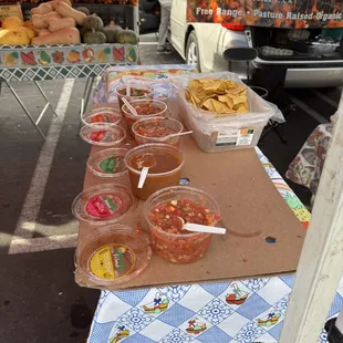 Chips and Salsa Samples!