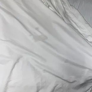 Stain sheets and dirty beds!