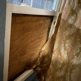 Broken window