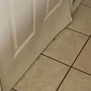 Broken door