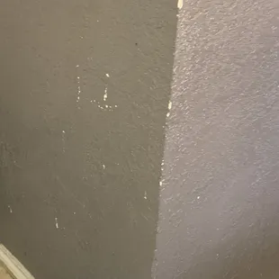 Chipped paint