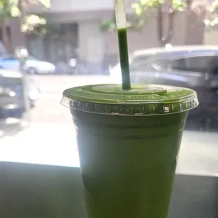 The Baygreen smoothie. I've tried a few &amp; can't pick a fave, they're all great!