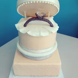 my bridal shower cake