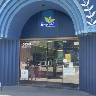 Front of the restaurant