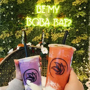 Purple Frenzy &amp; Strawberry Shortie