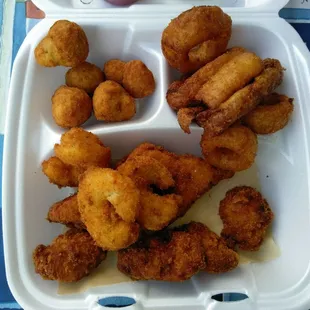 Sampler platter