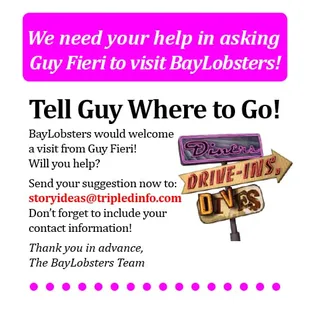 TELL GUY WHERE TO GO!