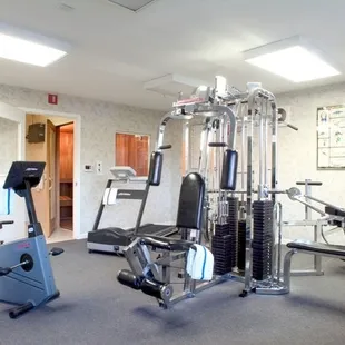 Fitness Room and Sauna
