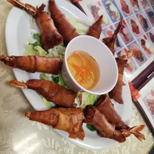 Crispy Shrimp &amp; Pork Rolls