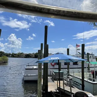 Great place for lunch- fresh fish - and great view!