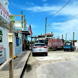 June 2021: Facing the chef's kitchen (truck)
