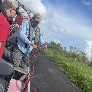 Small gator Junior caught and we held it!!