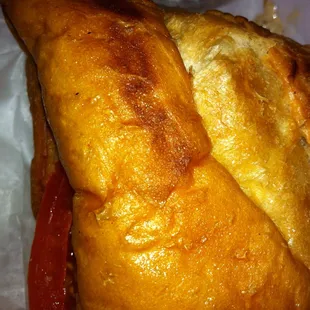 grill marks on bread