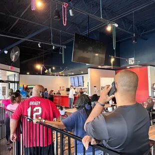 a large group of people