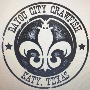 the logo for bayou city crawfish