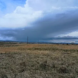 Rain in the distance
