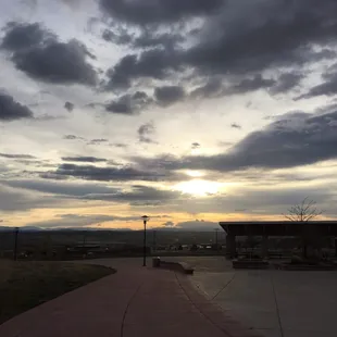 Sunset at Bayou Gulch Regional Park