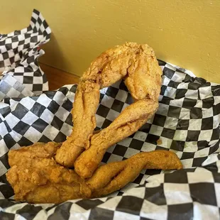 Jumbo Fried Frog Legs