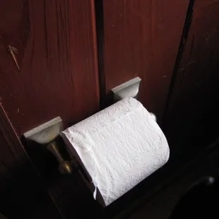 a lot of dust all around the bathroom and entire cabin