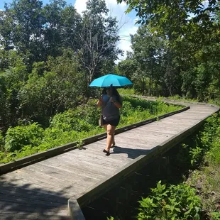 Bring ur umbrella, the sun beats hard here in September