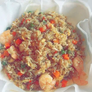 Shrimp fried rice