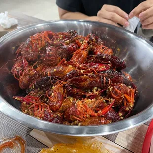 Crawfish Spicy level!