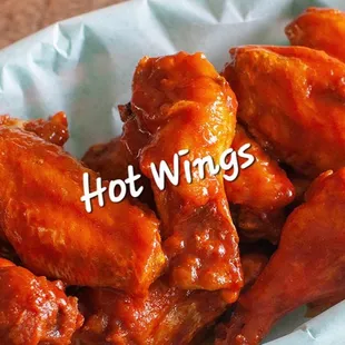 Hot Wings, 3 different flavors!