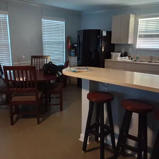 Dining and kitchen