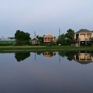 Moonlight evening on the Bayou.