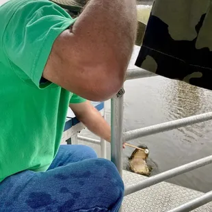 Our captain making friends