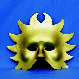 Sun King Mardi Gras Mask
