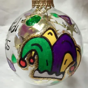 Made in America, hand painted in New Orleans. A Bayou Threads Gifts exclusive. 529 Bourbon St New Orleans, LA 70130