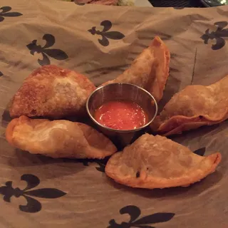 Chorizo & Cheese Wontons