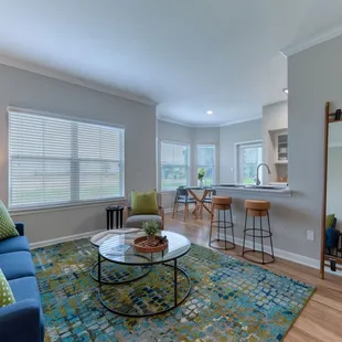 Spacious living areas