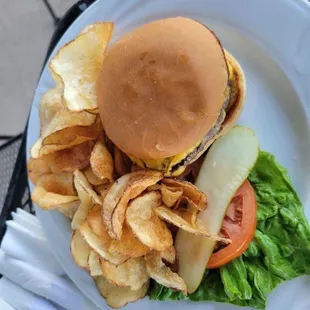 Kids cheeseburger