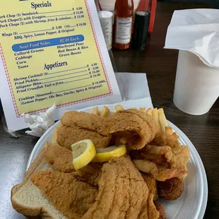 Catfish Dinner
