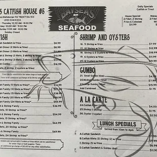 2022 menu