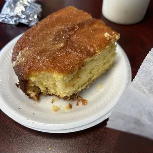 Homemade cornbread