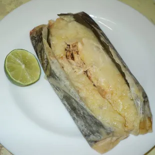 Juicy Salvadorian Tamale