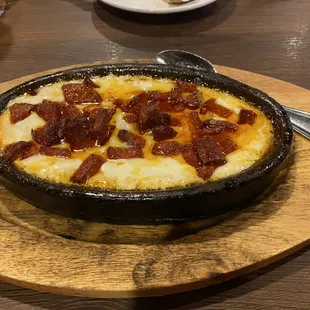 Oven Baked Hummus w/ Turkish Sausage