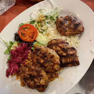 Chicken Kofte (Meatballs) Kebab